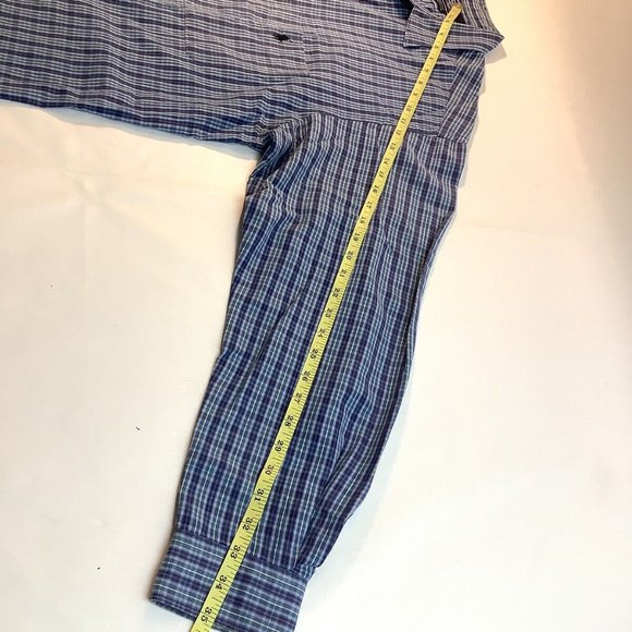 Polo by Ralph Lauren Marlowe 100% Cotton Size L Blue /Yellow Striped - Picture 5 of 9